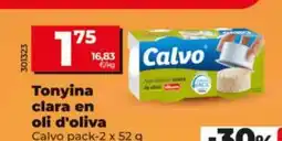 Dia CALVO Tonyina clara en oli d'oliva oferta