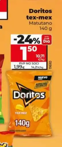 Dia DORITOS tex-mex oferta