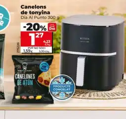 Dia DIA AL PUNTO Canelons de tonyina oferta