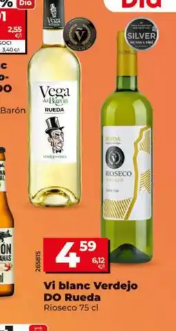 Dia RIOSECO Vi blanc Verdejo DO Rueda oferta
