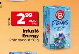 Dia POMPADOUR Infusió Energy oferta