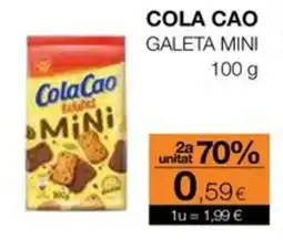 Plusfresc COLA CAO Galeta mini oferta