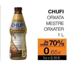 Plusfresc CHUFI Orxata mestre orxater oferta