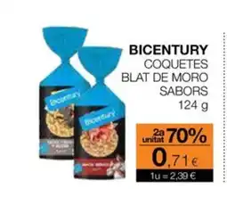 Plusfresc BICENTURY Coquetes blat de moro sabors oferta