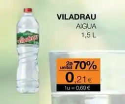 Plusfresc VILADRAU Aigua oferta