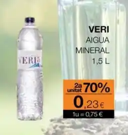Plusfresc VERI Aigua mineral oferta