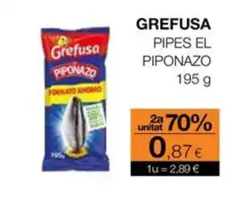 Plusfresc GREFUSA Pipes el piponazo oferta
