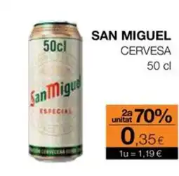 Plusfresc SAN MIGUEL Cervesa oferta