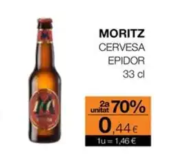 Plusfresc MORITZ Cervesa epidor oferta