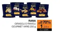 Plusfresc RANA Girasoli o ravioli gourmet varis oferta