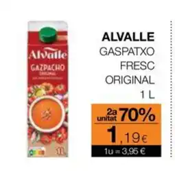 Plusfresc ALVALLE Gaspatxo fresc original oferta