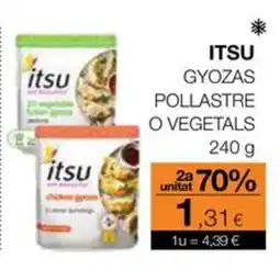 Plusfresc Gyozas pollastre o vegetals oferta