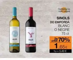 Plusfresc SINOLS DO EMPORDÀ Blanc o negre oferta