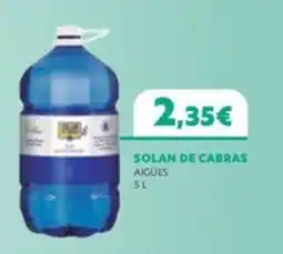 Plusfresc SOLAN DE CABRAS Aigües oferta