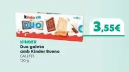 Plusfresc KINDER Duo galeta amb oferta
