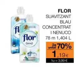 Plusfresc FLOR Suavitzant blau concentrat i nenuco oferta