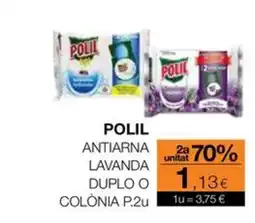 Plusfresc POLIL Antiarna lavanda duplo o colònia oferta