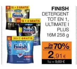 Plusfresc FINISH Detergent tot en 1, ultimate i plus oferta