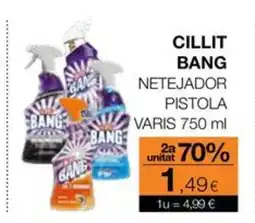Plusfresc CILLIT BANG Netejador pistola varis oferta