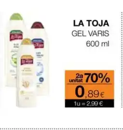 Plusfresc LA TOJA Gel varis oferta