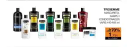 Plusfresc TRESEMME Mascareta, xampút condicionador varis oferta