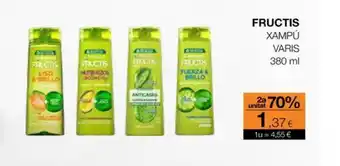 Plusfresc FRUCTIS Xampú varis oferta