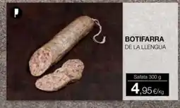 Plusfresc Botifarra de la llengua oferta