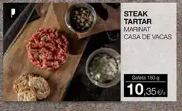Plusfresc Steak tartar marinat casa de vacas oferta