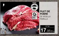 Plusfresc Filet de pobre de vedella femella oferta