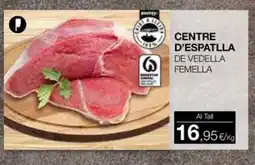 Plusfresc Centre d'espatlla de vedella femella oferta