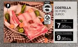 Plusfresc Costella de porc duroc oferta