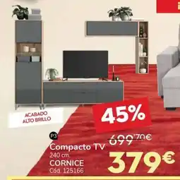 Conforama CORNICE Compacto TV oferta