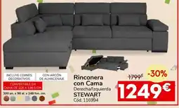 Conforama STEWARD Rinconera con Cama oferta