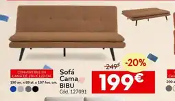 Conforama BIBU Sofá Cama oferta