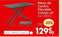 Conforama STAND UP Mesa de Centro Elevable oferta