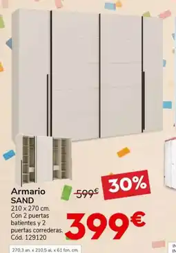 Conforama SAND Armario oferta
