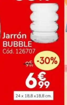 Conforama BUBBLE Jarrón oferta