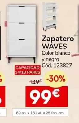 Conforama WAVES Zapatero oferta