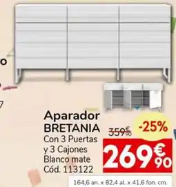 Conforama BRETANIA Aparador oferta