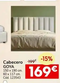 Conforama GOYA Cabecero oferta