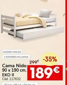 Conforama EKO II Cama Nido oferta