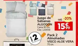 Conforama ALGODÓN Juego de Sábanas oferta