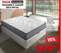 Conforama POCKET XTRA H9 PACK Somnalis oferta