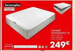 Conforama WOODSPACE Y9 Canapé oferta