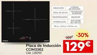 Conforama Placa de Inducción CCIM3362 oferta