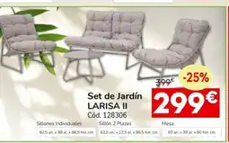 Conforama LARISA II Set de Jardín oferta