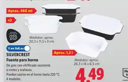 Lidl SILVERCREST Fuente para horno oferta