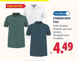 Lidl ESMARA MEN Polo oferta