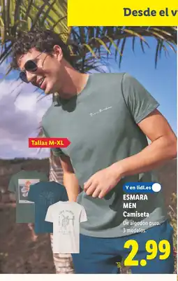 Lidl ESMARA MEN Camiseta oferta