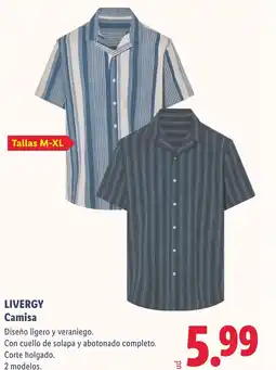 Lidl LIVERGY Camisa oferta